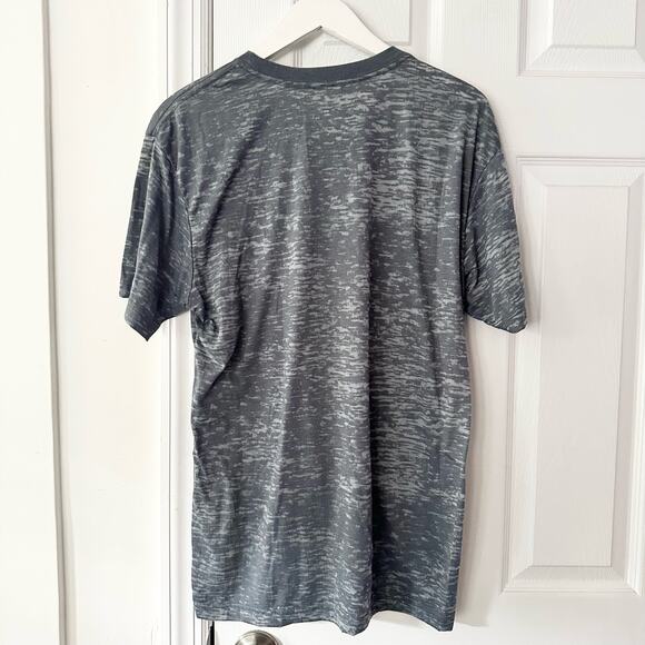 Dragonfly Vintage Grey Burnout Crew Neck Snakehead Religious Mary T Shirt Large - Picture 9 of 10